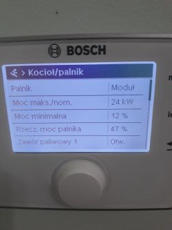 What is the power limit in the Junkers Cerapur Smart 5C 24kW boiler?