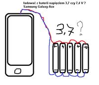Ładowanie telefonu napięciem 3,7 V Ładowanie telefonu napięciem 3,7 V