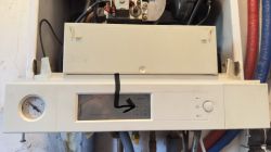 Viessmann Vitodens 100 – nie działa przycisk podnoszenia temperatury po zalaniu