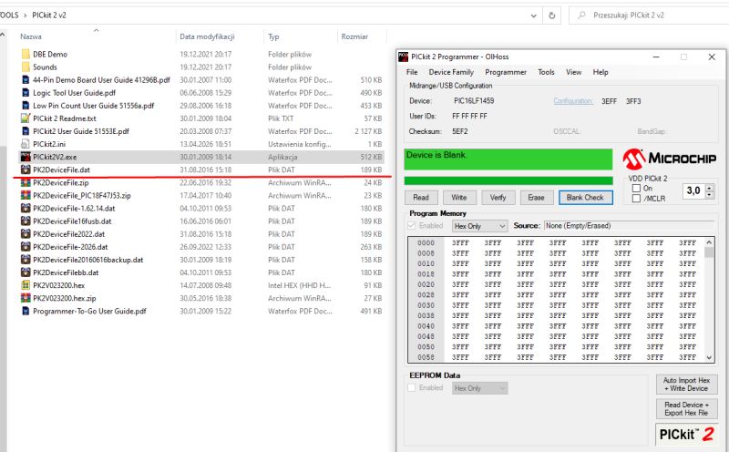 PIC16LF1459 tutorial - USB HID support in the free SDCC compiler - LED, mouse and keyboard