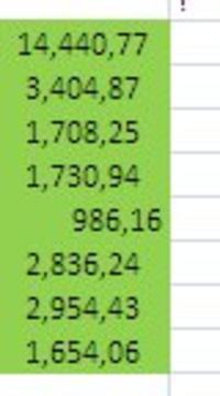 Excel - Komórka z cyframi zawierająca 2 te same separatory - zamiana na numer ? Excel - Komórka z cyframi zawierająca 2 te same separatory - zamiana na numer ?