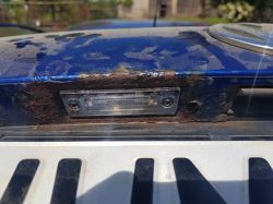 VW Passat B5 FL 2.3 170km - Oświetlenie tablicy rejestracyjnej VW Passat B5 FL 2.3 170km - Oświetlenie tablicy rejestracyjnej