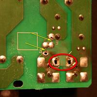 Mastercook ID4R - 2 prawe pola nie grzeją, wartość elementu SMD R120