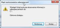 Windows 7 - Brak uprawnień administratora do kopiowania plików do /system32