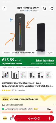 R10 Remote for RGBCCT LED R10 remote control for RGBCCT LED