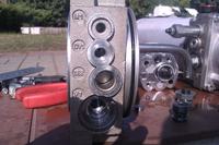 Niewłaściwie działający agregat rampy hydraulicznej Niewłaściwie działający agregat rampy hydraulicznej