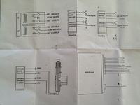 yaris, centralny zamek - odczyt schematu podłączenia
