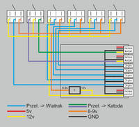Jak zbudować przełącznik napięcia 12V/0V/9V do wentylatorów?