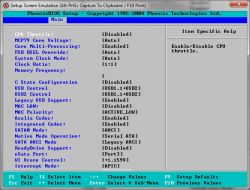 Acer Aspire 5737z - modyfikacja bios, niepełny rezultat