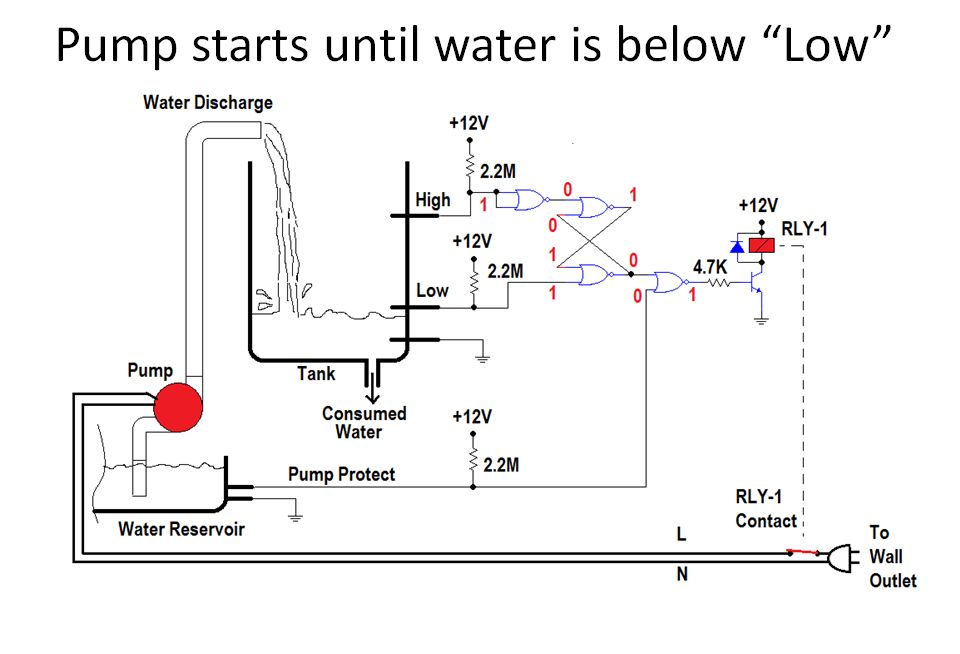 Czujnik i kontroler poziomu wody w zbiorniku - elektroda.pl 4 way switch wiring diagram pool pump 