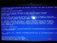 BlueScreen na Samsung R540 – reset po BSOD, winny dysk czy RAM?