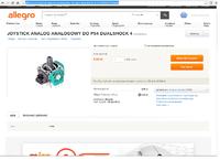 Gdzie kupić czujnik analogowy do pada DS4 w Polsce?