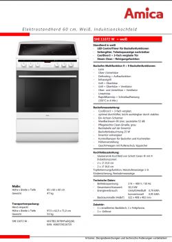 Amica SHI 11672 W - jak zaprogramować nowy moduł indukcyjny?