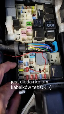 Ford C-MAX 2012 2l - nie działa sterowanie przekaźnika wentylatorem nawiewu