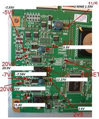 Samsung LE40A656A1F TV - stripes on the screen (sometimes it works properly)