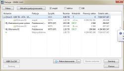 Brak możliwości utworzenia nowej partcji Windows 7 x64