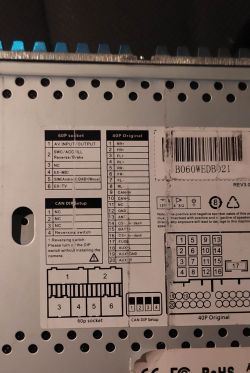 A surw - Do którego z pinów podpiąć kamerę cofania