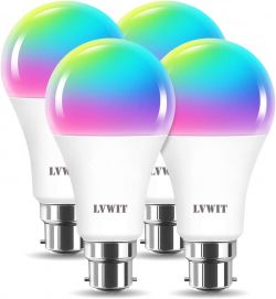 [BK7231N] LVWIT B22 Bayonet WiFi LED Bulb,1521Lm,Tuya Smart Bulb B22 ,12W (Amazon.co.uk)