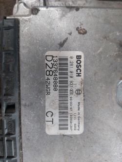 Citroen Jumper 2001 2.8 HDI - piny czujnika ciśnienia klimatyzacji w sterowniku silnika