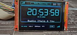Internet radio and audio file player on ESP32-S3