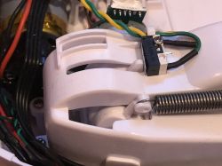 Wnętrze odkurzacza smart/robota sprzątającego z WiFi Medion 13277