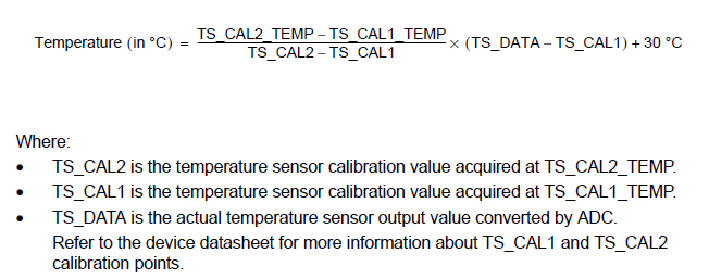 STM32 odczyt temperatury wewnętrznej STM32 odczyt temperatury wewnętrznej