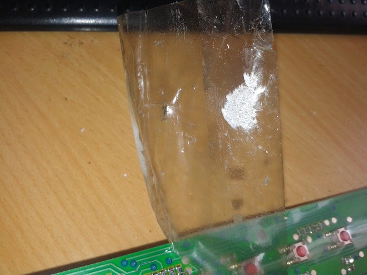 Candy CS 105 TXT - Przypalony sterownik / nie wyświetla - błędy