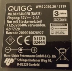 Jaki zasilacz dobrać do QUIGG 32V, 0,4A i czy 32V, 375mA będzie dobry?