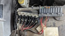 Schemat elektryki VW Polo IV 9n 1.4 16v benzyna 75km AUA 2002- brak napięcia sprężarka i wentylatory