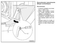 Jak zdjąć klamkę od otwierania maski przedniej IBIZA IV 2003r