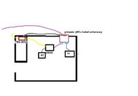 parametry podłączeni - Podłączenie gniazda multimedialnego w dwóch pokojach