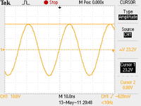 Pomiar mocy wyjściowej CB radia.