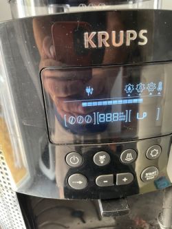 KRUPS EA816 - Problem after grinder calibration