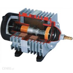 Regulacja przepływu powietrza w pompie elektromagnetycznej tłokowej do akwarium