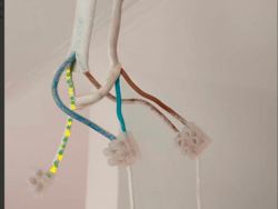 Brak światła w halogenie - nie gaśnie, podłączenie kabli i wpływ na oświetlenie w sąsiednim pokoju
