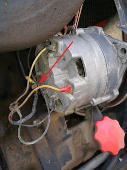 Ursus 1214 - Montaż lamp LED 48W - Skąd podłączyć zasilanie?