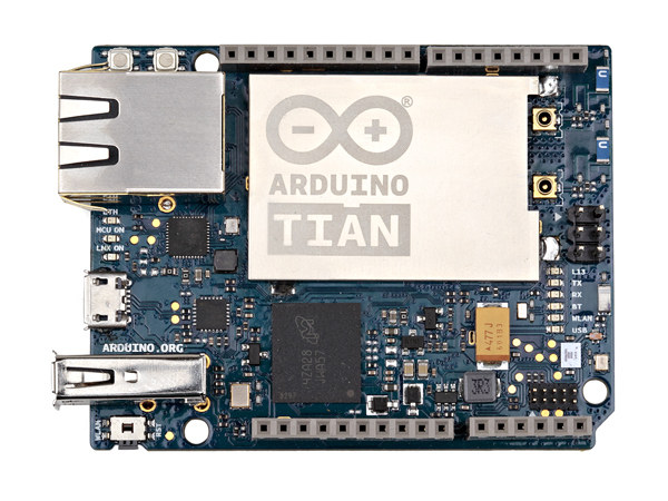 Arduino Tian - płytka prototypowa z Atmel D21, Atheros AR9342 i CSR8510
