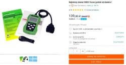 V-scan, tani skaner diagnostyczny OBD2 V-scan, tani skaner diagnostyczny OBD2