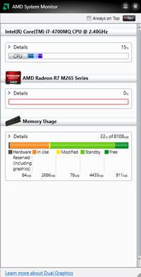 Lenovo G510 - AMD R7 m265 grafika nie przełącza się Lenovo G510 - AMD R7 m265 grafika nie przełącza się