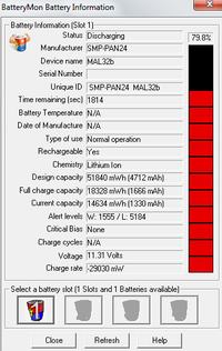 Gateway MA7 // bateria 6MSBG SQU-412 Gateway MA7 // bateria 6MSBG SQU-412