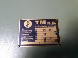 TM K.G D-4060 VIERSEN 11 - Maszyna do cięcia taśmy - Poszukuję schemat.