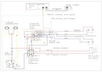 Schemat połączenia kabli w samochodzie na akumulatorek