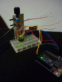 Miernik VU pełniący jednocześnie funkcję zegarka (Arduino)