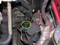 Passat B4 - trudności z wrzuceniem jedynki, otwór za zaślepką