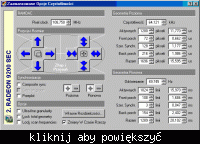 Wyświetlenie 1600x1200 na 15-calowym monitorze CRT Wyświetlenie 1600x1200 na 15-calowym monitorze CRT
