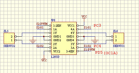 L293 [atmega16][gcc] Gdzie w tym wszystkim jest błąd?