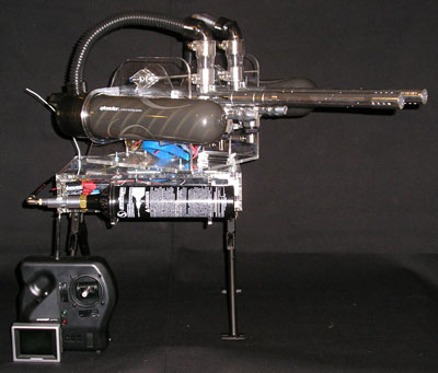 Zdalnie sterowana wieżyczka do paintball'a