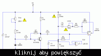 Jak dobrać tranzystory T1 i T2, by układ działał przy 5V zamiast 7V?