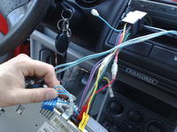 Connecting the System Remote Control Cable to a Car Radio Properly Connecting the System Remote Control Cable to a Car Radio Properly