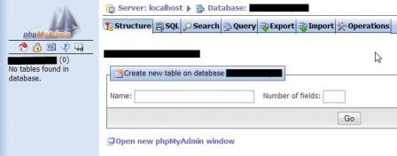 Konfiguracja phpMyAdmin podczas instalacji forum – jakie dane wpisać w formularzu?